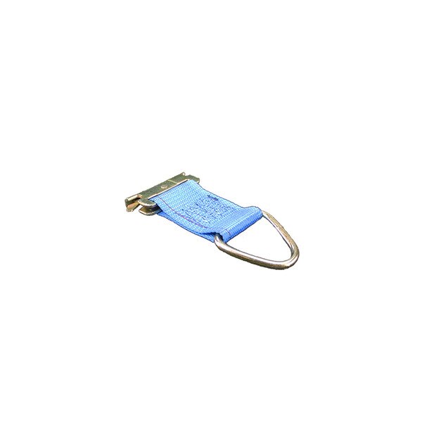 d-ring and e-fitting strap tie off